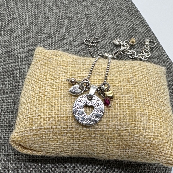 Brighton Reversible Pendant Necklace with Charms - Picture 5 of 6